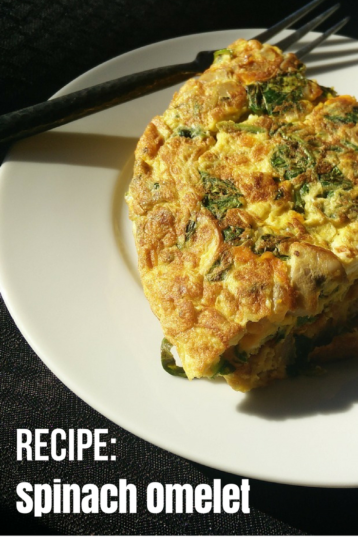 Spinach Omelette Recipe With Simple Steps