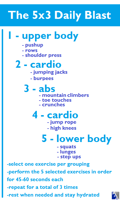 Cardio discount quick workout