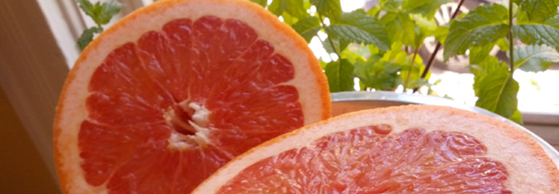 Grapefruit can inhibit the breakdown of estrogen in the liver!