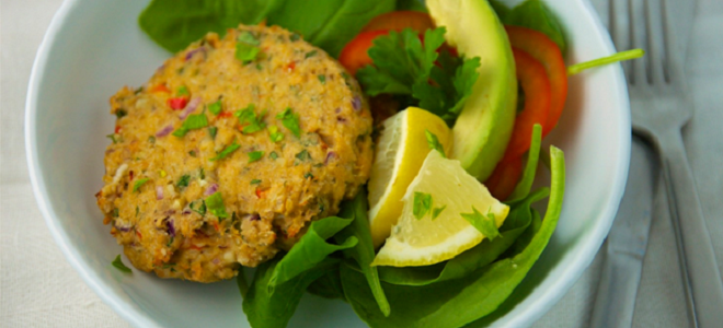 fresh salmon patties