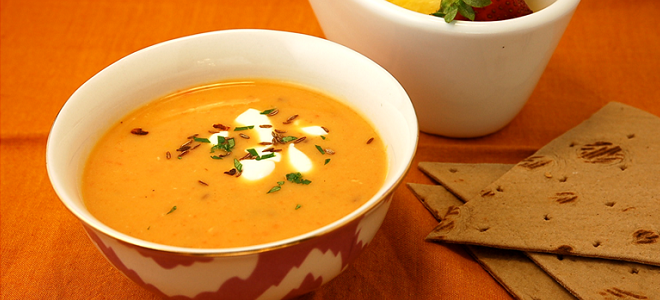 carrot lentil soup