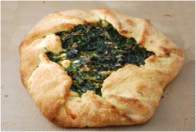 Spinach and Chard Tart