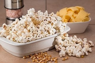 Healthy weight loss hacks popcorn