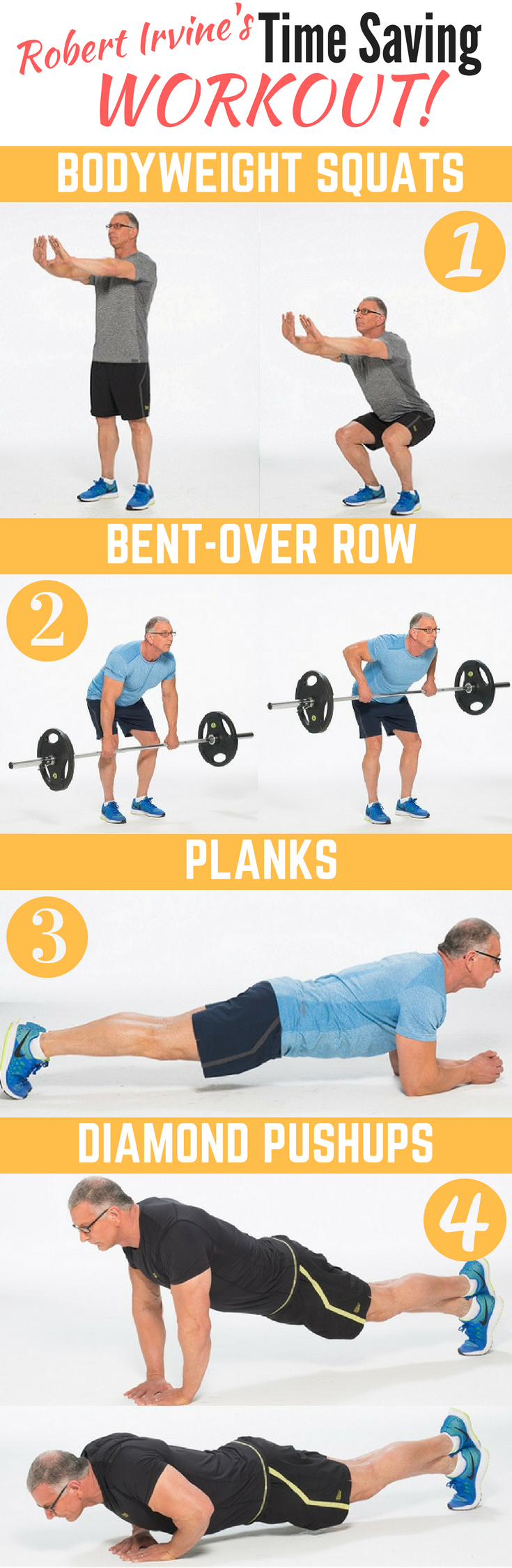 Robert Irvine’s Time Saving Workout