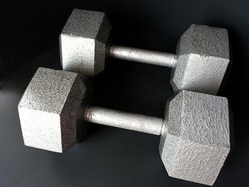 DIY Gym Dumbbells