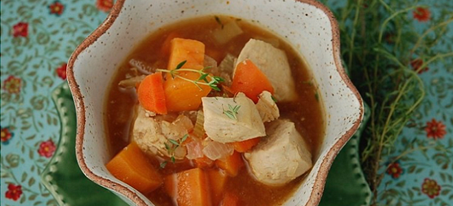 apple chicken stew