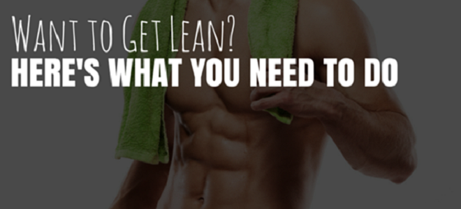 how to get lean