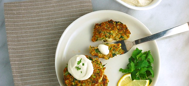 zucchini quinoa fritters