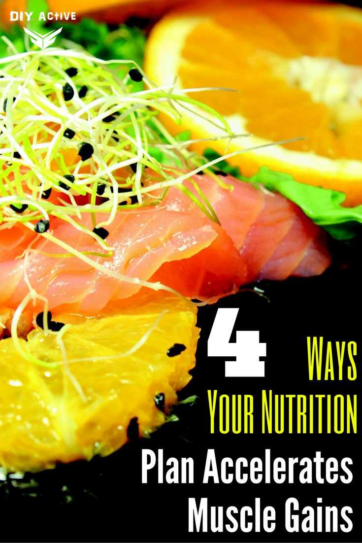 Your Nutrition Plan Accelerates Muscle Gains in 4 Ways