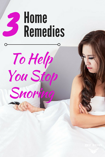 3 Home Remedies To Help You Stop Snoring