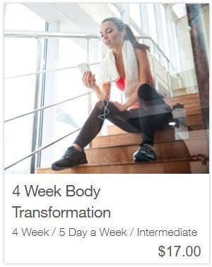 4 Week Body Transformation DIY Active PulseHIIT