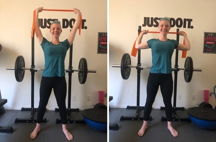 Best Resistance Band Exercises You Can Do At Home Lat Pulldowns