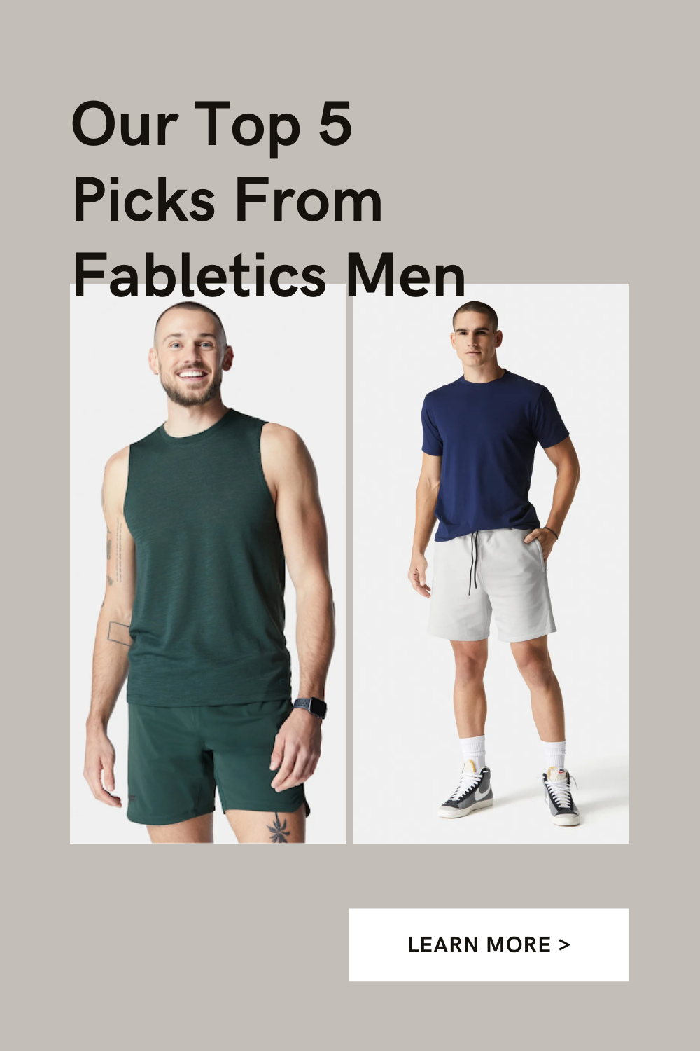 Our Top 5 Picks From Fabletics Men | DIY Active