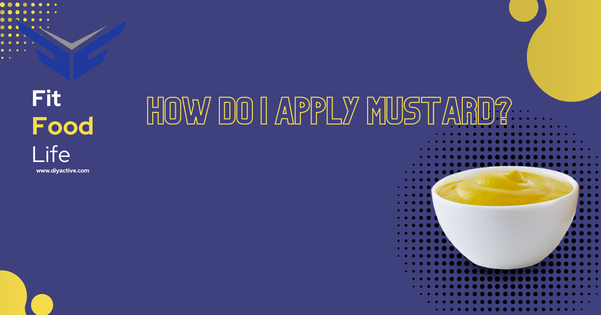 Infographic with image of mustard in a tub