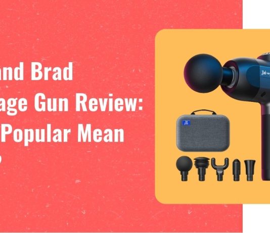 Bob and Brad massage gun review