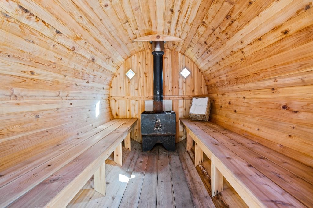American home sauna
