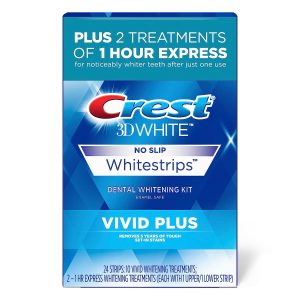Crest teeth whitening product for sensitive teeth