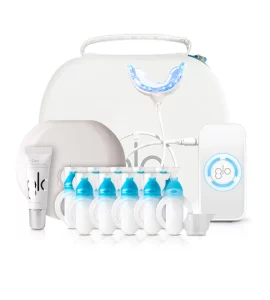 GLOScience teeth whitening kit for sensitive teeth