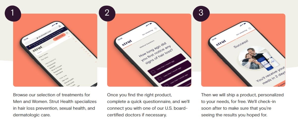 Strut Health Review Online Healthcare with Personalized, Accessible Solutions How it Works